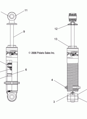 SHOCK FRONT TRACK (7043244) - S07PP6HS / HSA / HSB (49SNOWSHOCKFRONT7043244)