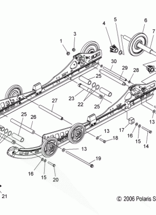 SUSPENSION REAR - S07PT7ES / PT7EE / FT7FS / PT7FE FS / FST (49SNOWSUSPRRFSTOUR)