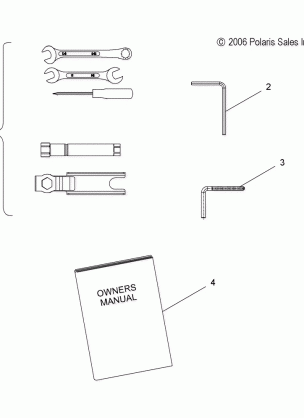 TOOL KIT - S07PY7FS / FE (49SNOWTOOLFSTSWTCH)