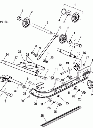 SUSPENSION REAR - S07WB1AS / AE (4997579757A11)