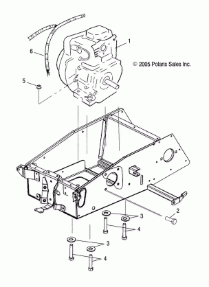 ENGINE MOUNTING - S07WB1AS / AE (49SNOWENGINEMOUNT07120)