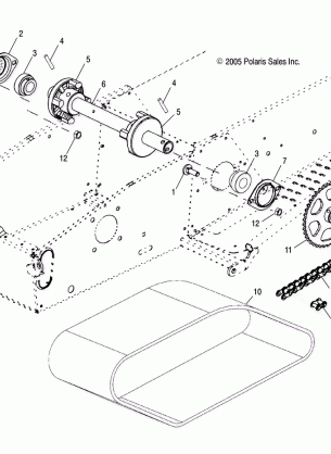 DRIVE TRAIN - S07WB1AS / AE (4997579757A13)