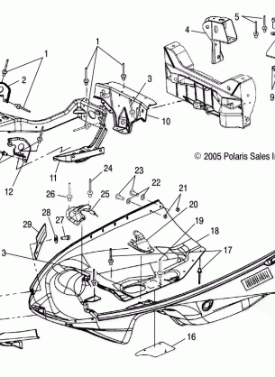 NOSEPAN / BUMPER - S07NJ5BS / BE (4997279727A07)