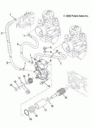 ENGINE OIL PUMP - S07NJ5BS / BE (4997279727C11)