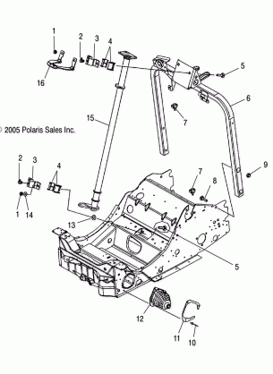 STEERING / POST - S07NP5BS / BE (4997259725B02)