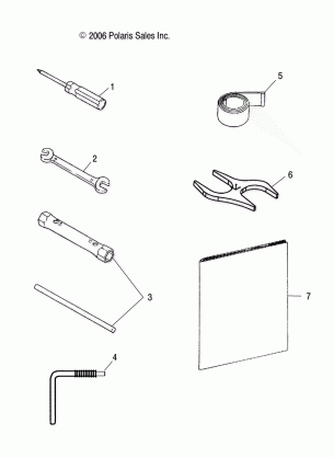 TOOL KIT - S07NT3AS / AE (49SNOWTOOL340LX)