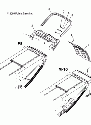 CHASSIS REAR - S06MP6FS / FSA / FSB / ME6FS / MC6FS (4997139713A05)