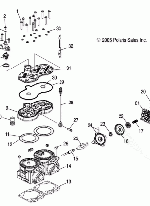 CYLINDER - S06MP6FS / FSA / FSB / ME6FS / MC6FS (4997139713D12)