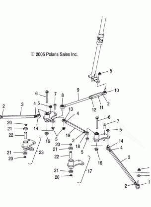 STEERING - S06MP6FS / FSA / FSB / ME6FS / MC6FS (4997139713B08)