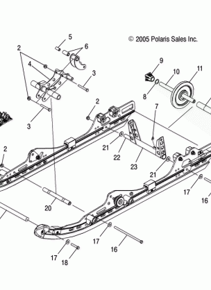 SUSPENSION REAR (IQ) - S06MP6FS / FSA / FSB / MC6FS (4997139713B12)