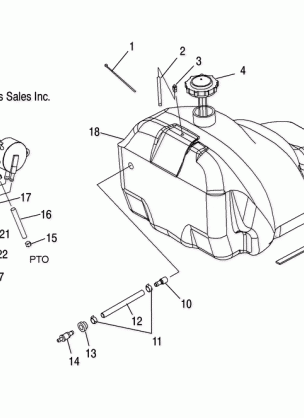 FUEL SYSTEM - S06NP5BSA / NE5BSB (4997239723A05)