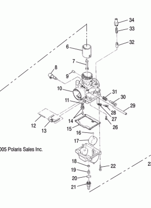 CARBURETOR - S06NP5BSA / NE5BSB (4997239723C14)