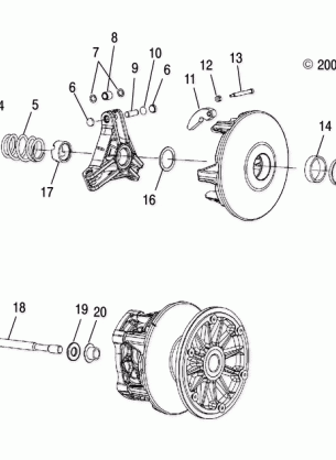 DRIVE CLUTCH - S06PD7ES / FS (4997339733C09)