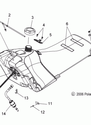 FUEL TANK - S06PD7HS (49SNOWFUEL06CLASSIC)