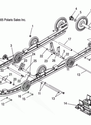 SUSPENSION - S06PK7 / PL7 / PM7 / PL8 / PM8 / PN8 / PR8 ALL OPTIONS (4997439743B10)