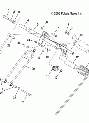 TORQUE ARM REAR - S06PS7FS (4997479747C01)