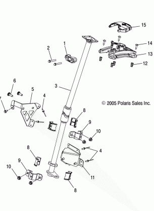 STEERING POST ASSEMBLY - S06PS8DS / DSA (4997499749B07)