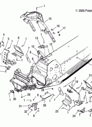 CHASSIS FRONT - S06PS8DS / DSA (4997499749A03)