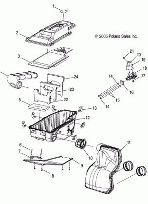 AIR INTAKE SYSTEM (FS) - S06PT7ES (4997519751D01)