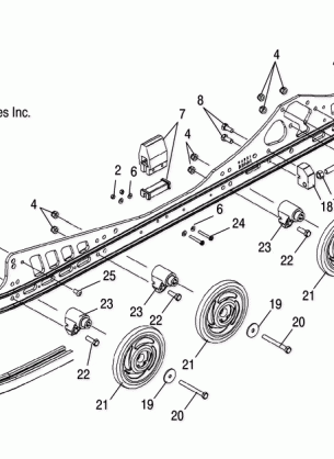 RAIL MOUNTING - S06PT7ES / FS (4997519751B13)