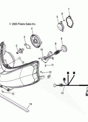 HEADLIGHT - S06PT7ES / FS (4997519751A12)