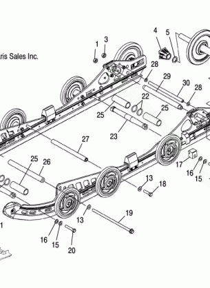 SUSPENSION REAR - S06PT7HS (4997539753B11)