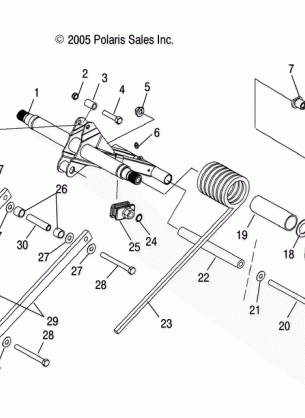 TORQUE ARM REAR - S06MX4CS (4997179717B13)