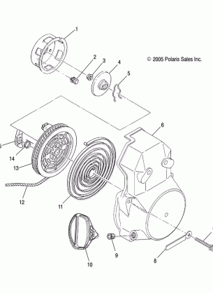 RECOIL STARTER - S06NB4BS (4999369936C13)