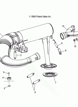 EXHAUST SYSTEM - S06NB4BS (4999369936B14)