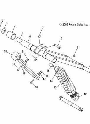 TORQUE ARM FRONT - S06ND4BS (4999399939B13)