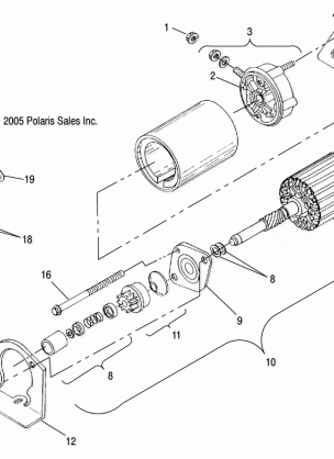 STARTING MOTOR - S06ND5BS (4997219721C12)