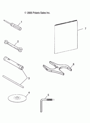 TOOL KIT - S06ND5BS (4997219721C13)