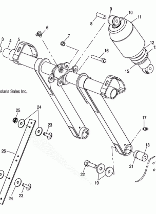 TORQUE ARM FRONT - S06ND5BS (4997219721B07)