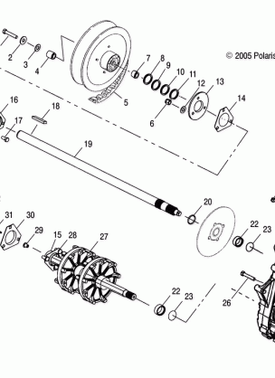 DRIVE TRAIN - S06ND6ES (4998859885B14)