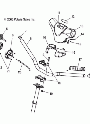 HANDLEBAR - S06ND6ES (4998859885B02)