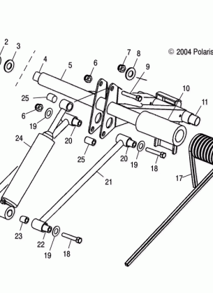 REAR TORQUE ARM - S05NJ5BS / A (4992769276B11)