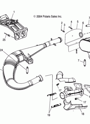 EXHAUST SYSTEM - S05NJ5BS / A (4992769276C07)