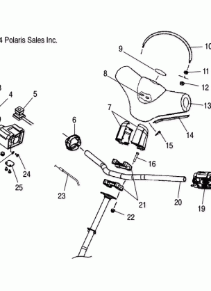 STEERING-HANDLEBAR - S05NJ5BS / A (4992769276B05)