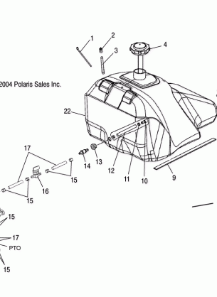 GAS TANK - S05NJ5BS / A (4992769276A06)