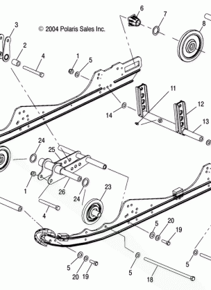 REAR SUSPENSION (EDGE) - S05NP5BS / A / B (4992729272B07)