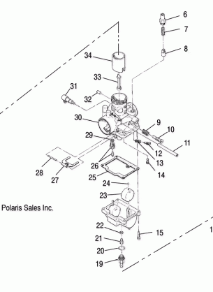 CARBURETOR - S05NP5BS / A / B / S05NE5BS / A (4992729272D01)