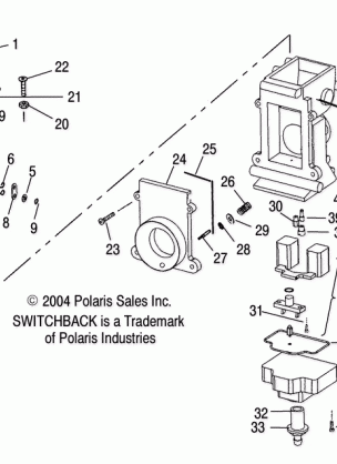 CARBURETOR (800) - S05NS8CS / CSA (4992809280D08)