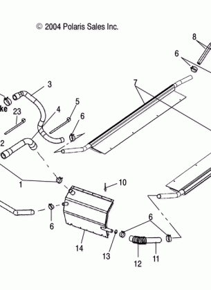 COOLING SYSTEM - S05NT6ESA / 6EEA / 6ESB / 6EEB / 8CS / 8CE (4992869286C03)