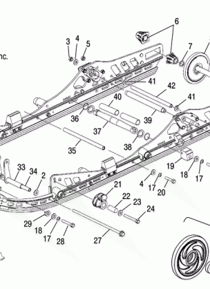 REAR SUSPENSION - S05NT6ESA / 6EEA / 6ESB / 6EEB / 8CS / 8CE (4992869286B10)