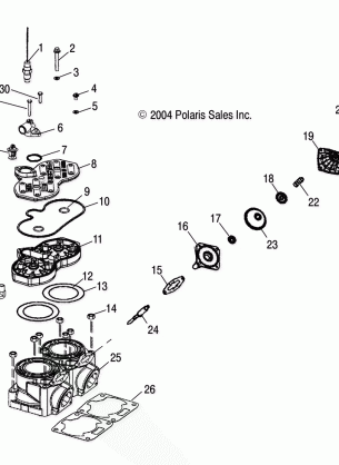 CYLINDER (600) - S05NT6ESA / 6EEA / 6ESB / 6EEB (4992869286C11)