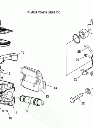 BRAKE - S05NT6ESA / 6EEA / 6ESB / 6EEB / 8CS / 8CE (4992869286B07)