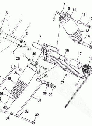 REAR TORQUE ARM - S05NT6ESA / 6EEA / 6ESB / 6EEB / 8CS / 8CE (4992869286B12)