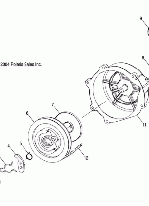 RECOIL STARTER (600) - S05NT6ESA / 6EEA / 6ESB / 6EEB (4992869286D03)