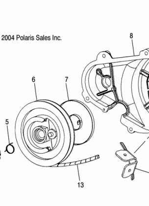 RECOIL STARTER (800) - S05NT8CS / 8CE (4992869286D11)