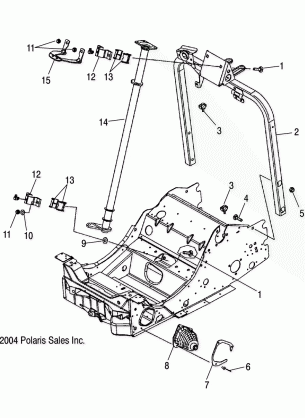 STEERING - S05NT6ESA / 6EEA / 6ESB / 6EEB / 8CS / 8CE (4992869286B04)